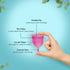 Floren Reusable Menstrual Cup with Intimate Wash for Women